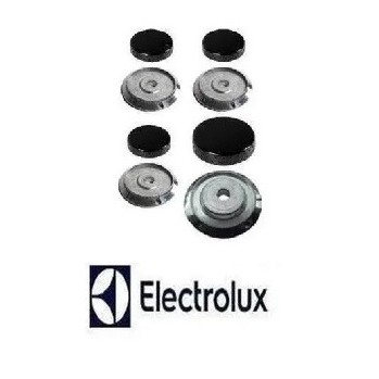 Kit Espalhador + Queimador Fogão Original Electrolux 52sm Antigo 4 Bocas