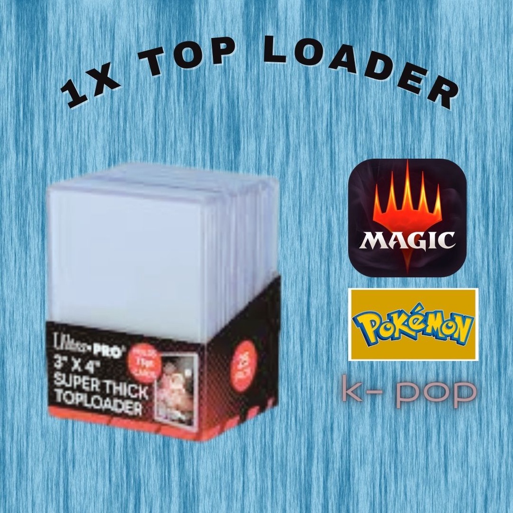 Toploader /Top Loader da marca Ultra Pro Regular para todos os card ...