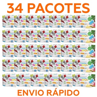34 Pacotes Toalhas / Lenços Umedecidos Turminha da Bagunça 48 Folhas (Total 1632 Folhas)
