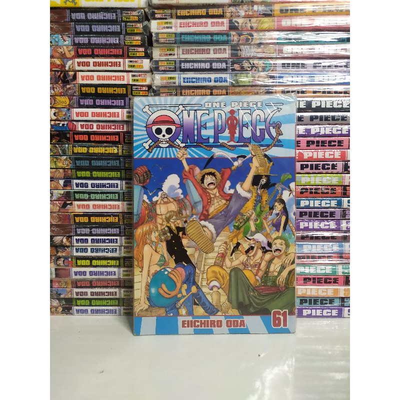 Manga One Piece Volume 61 Com Poster Em Otimo Estado De Conservacao Shopee Brasil