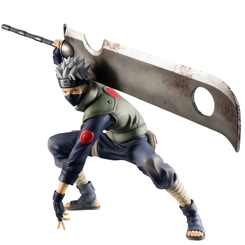 Kakashi Hatake Naruto Action Figure Naruto Miniaturas Shopee Brasil