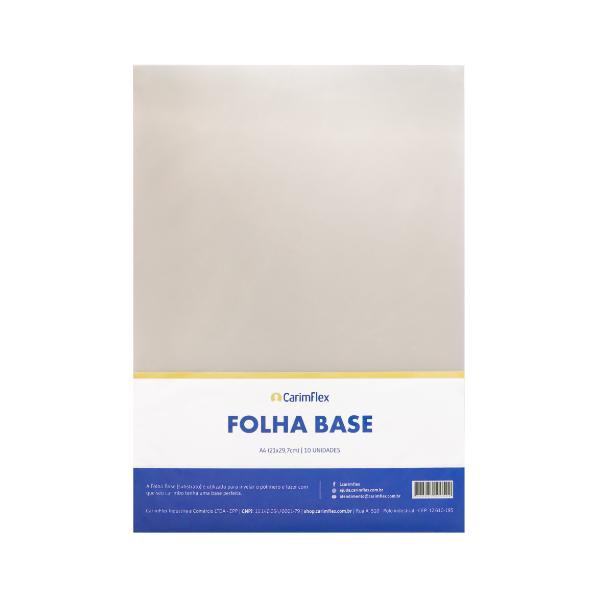 Folha Base (substrato) para carimbo 10 unid