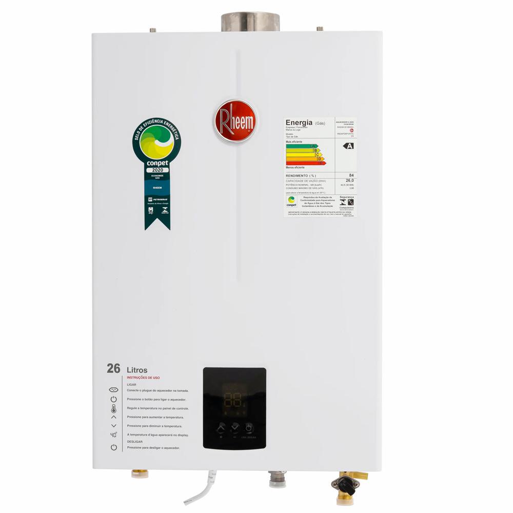 Aquecedor Rheem 26 Litros: Onde Comprar | BuscaProdutos