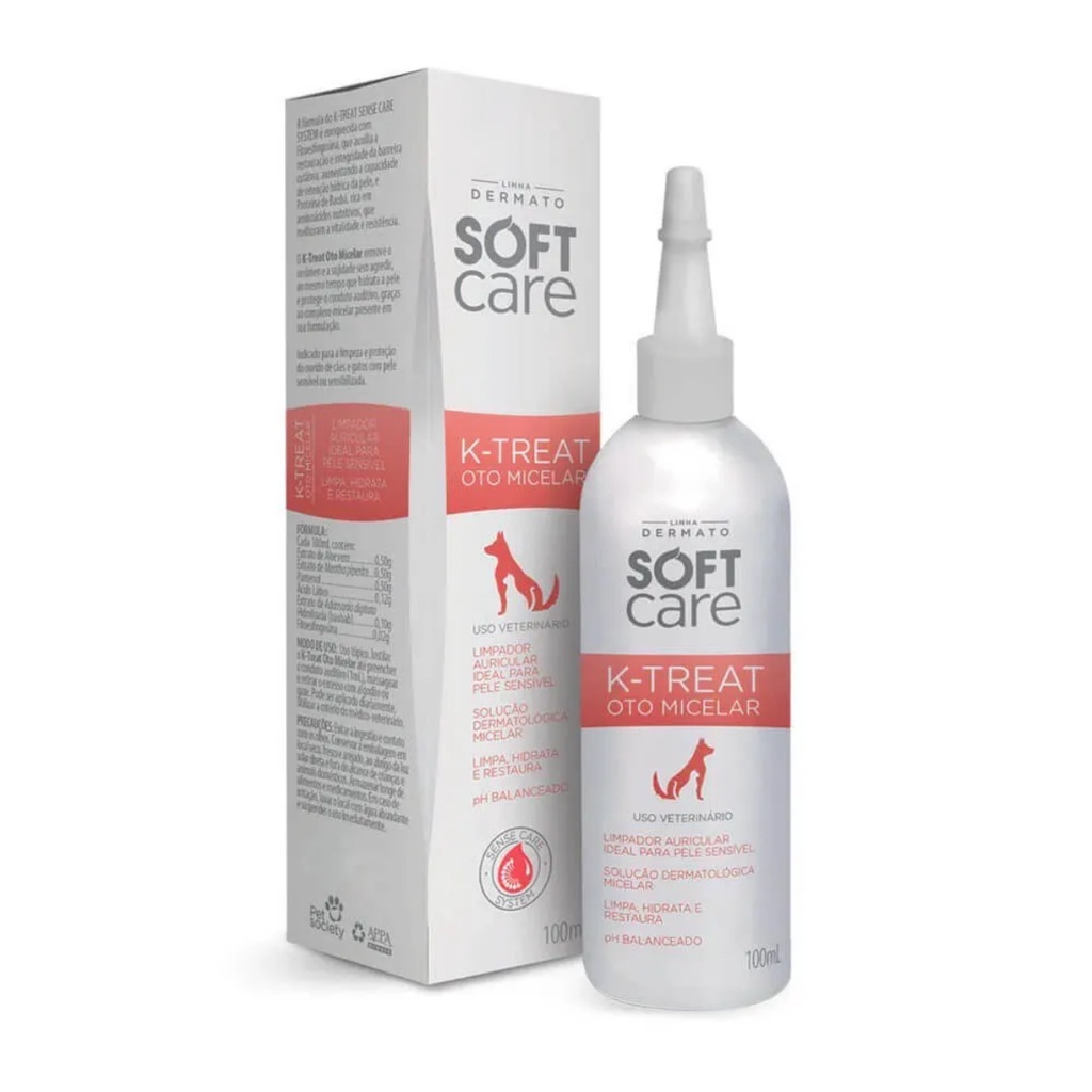 K-Treat Oto Micelar 100ml Soft Care - Pets