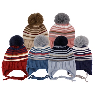 Gorro Touca Infantil Criança Menino Menina Tricotado Quente Fashion