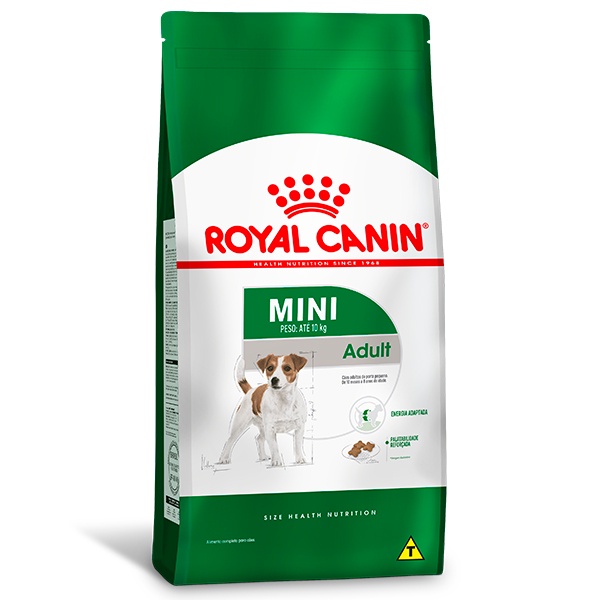 Ração Royal Canin Mini Adult para Cães Adultos de Raças Pequenas com 10 meses ou mais de idade - 7,5Kg - Pets