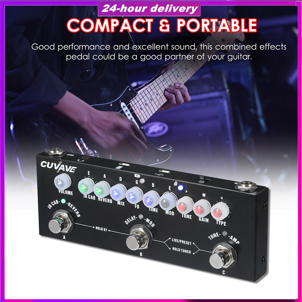 CUVAVE CUBE BABY Portable Multifunctional Effect Pedal Shopee Brasil