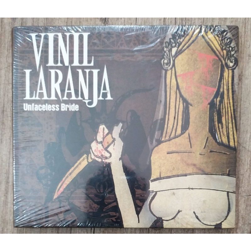 CD vinil laranja - unfaceless bride