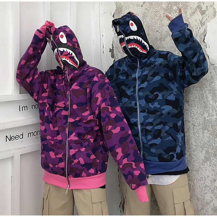 moletom bape rosa