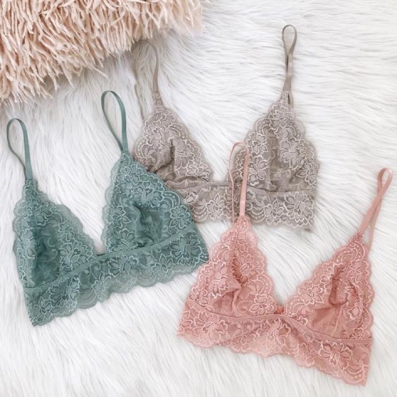 Top Cropped De Renda Sem Bojo Alça Ajustável Cropped Feminino Rendado Sutiã em Oferta na Shopee