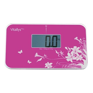 Balança Digital Portátil Vitallys Plus VPS1P - Pink