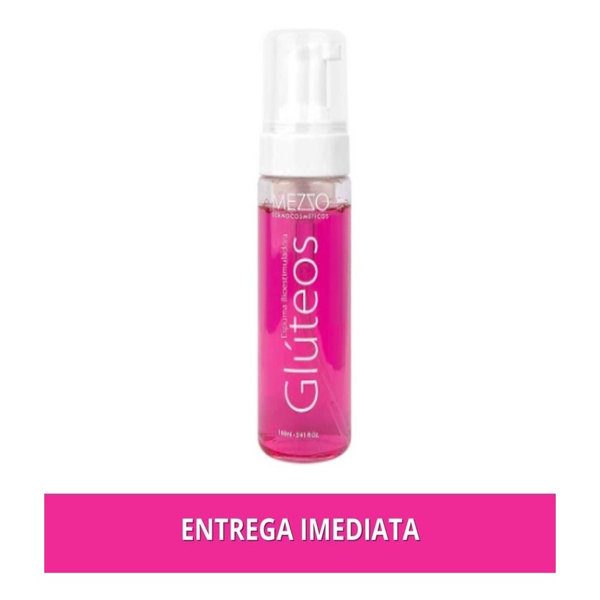 Espuma Bioestimuladora De Gluteos (firmadora E Volume) Mezzo - Volumizacao dos gluteos / Efeito plumping / Acao firmadora / Aumento da sintese de colageno na derme / Produto vegano