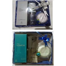 Kit Deo Corporal Homem/Homem Verse/Homem Sagaz/Homem Essence 100ml + Sabonete Tododia Natura