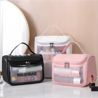 Necessaires Estojo Grande Transparente Para Viagem Bolsa Organizadora