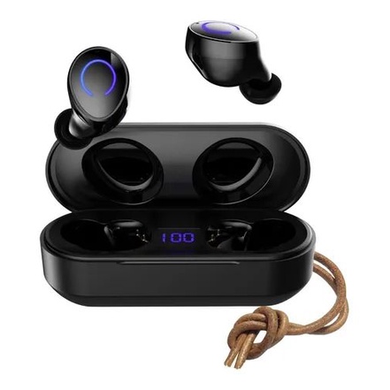 Fone de ouvido Sem Fio Bluetooth 5.0 Fones TWS Função Touch LC-867