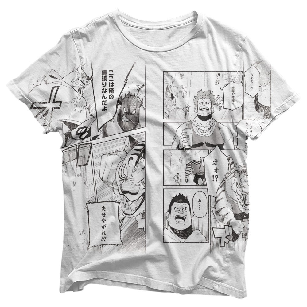 Camisa Mangá de Brand New Animal - Camisas Brand New Animal Estampa Total