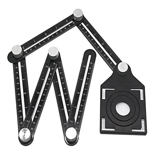 Régua Multi Ângulos Para Cortar Piso Azulejo Azulegista em Oferta na Shopee