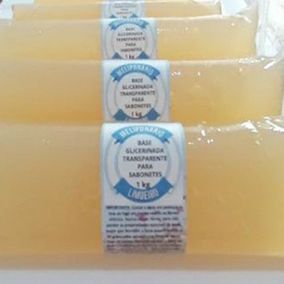 5 BASE GLICERINADA TRANSPARENTE artesanal para sabonetes em Oferta na Shopee