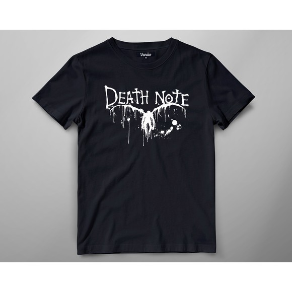 Camiseta Masculina Death Note anime mangá camisa algodão Ryuk Light Yagami