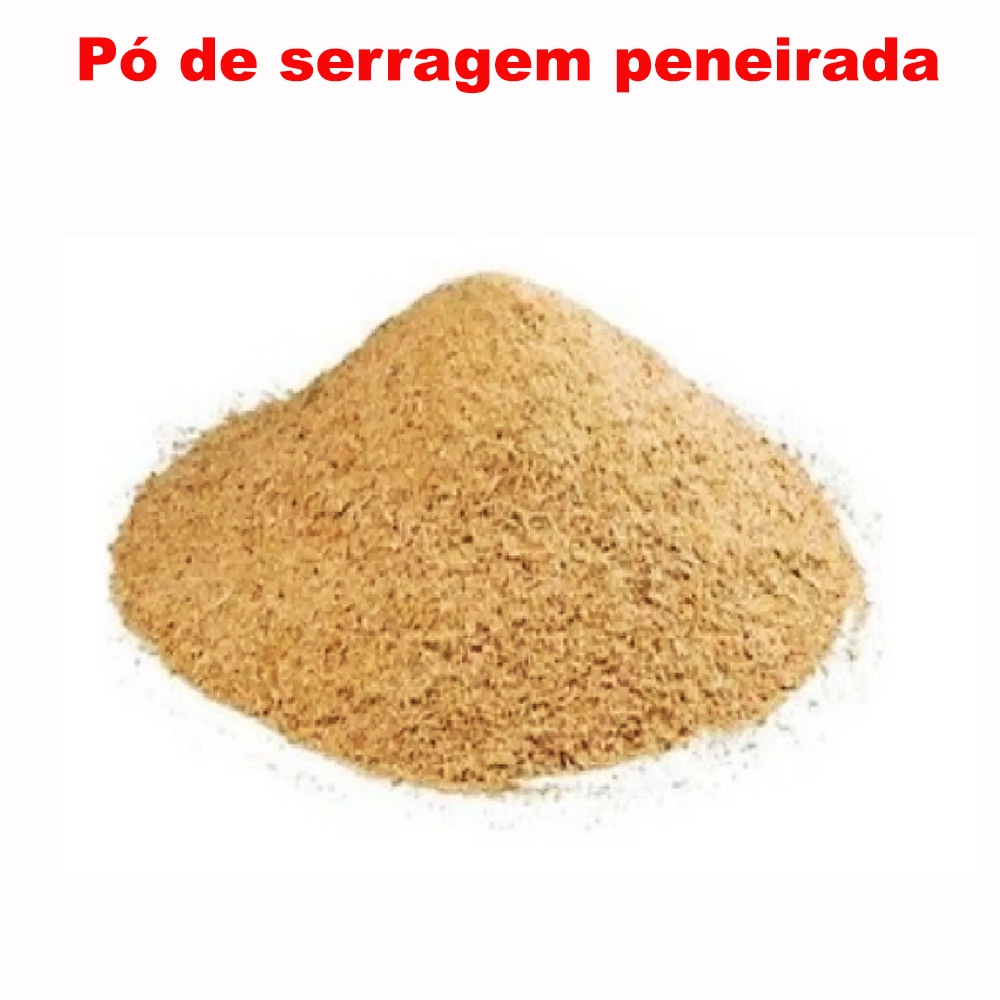 Po de serragem fina substrato peneirado madeira pinus artesanato aves roedores pássaro gaiola viveiro terrario 200 a 1kg