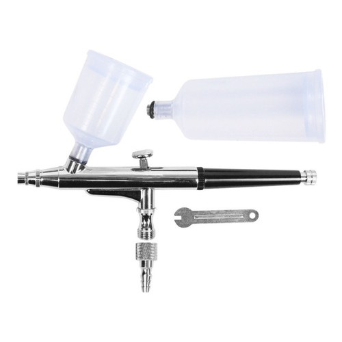 Aerografo 0,35mm (com 02 Canecas Plasticas) WWsoldas em Oferta na Shopee