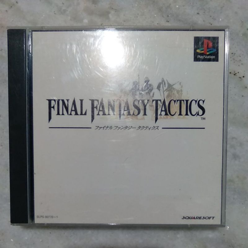 final fantasy tactics original para Playstation 1 psone ps1 japonês RPG
