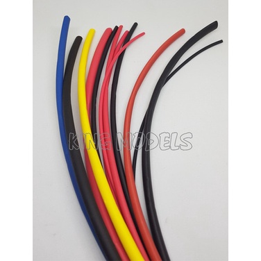 10xmts Tubo Termo Retrátil P/ Isolamento De Fio 5mm 2xcores