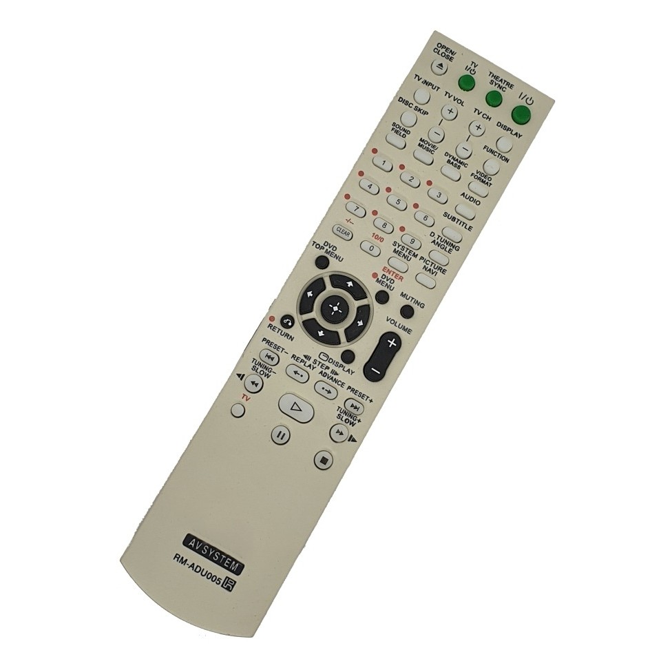 Controle Remoto pra Home Theater Sony Rm-adu005 / Dav-dz230 novo