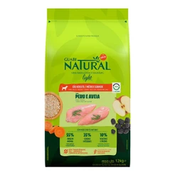 Ração Guabi Natural Cães Adultos Light Raças Médias e Grandes Peru e Aveia 12kg