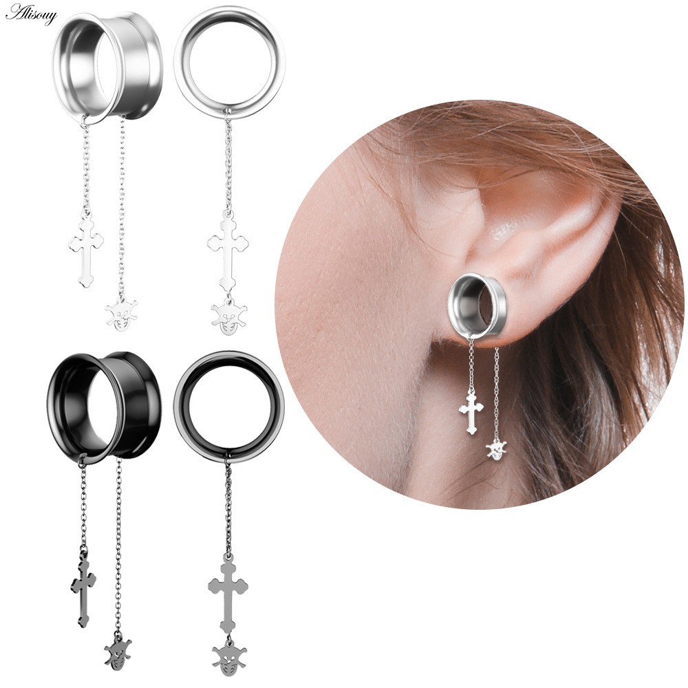 Álbumes 20+ Foto piercing de cruz en la oreja Cena hermosa