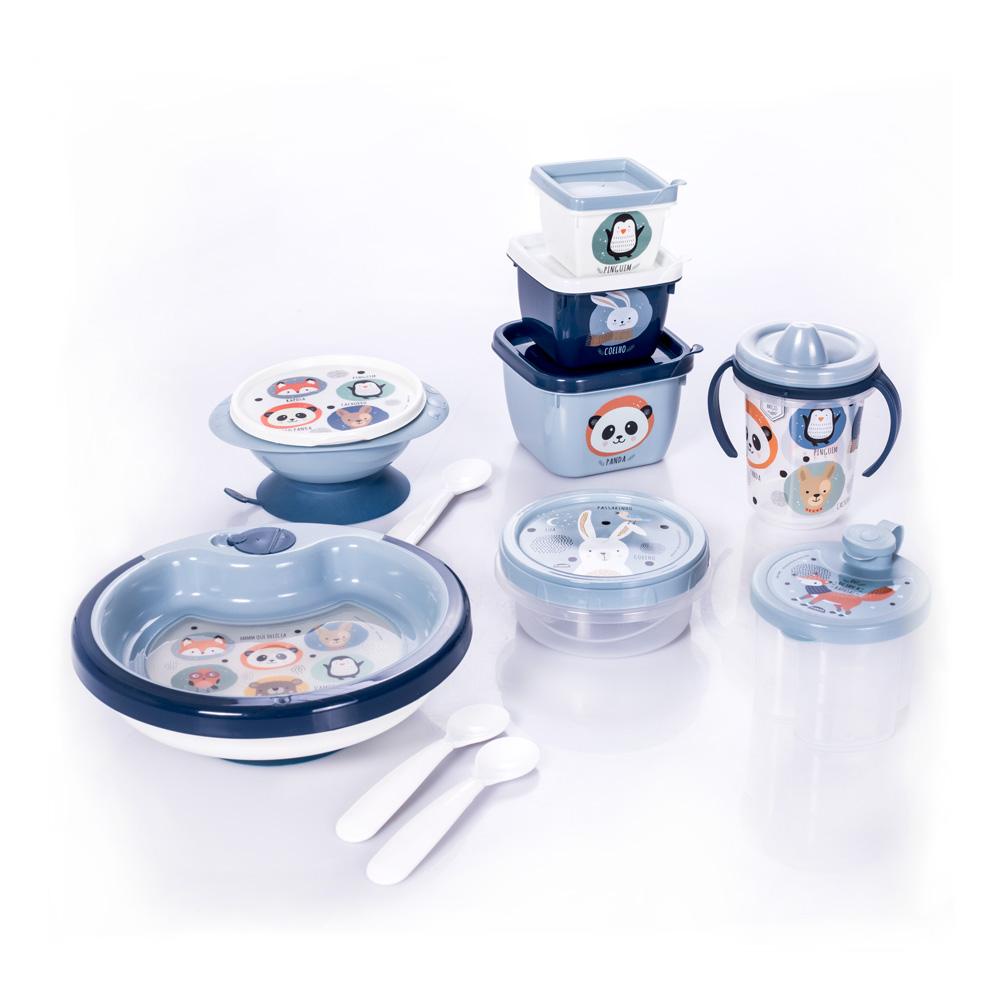 Kit para Introdução Alimentar Bichinhos Plasútil 6 Peças em Oferta na Shopee