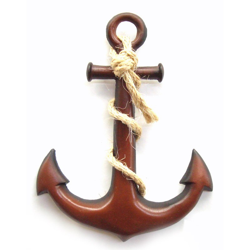 Âncora Decoração Nautica Parede Marinheiro M Enfeite Decorativo