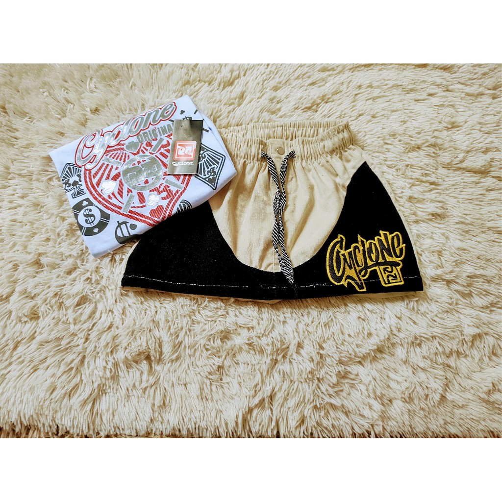 Saia Cyclone Veludo+ Blusinha Cyclone Algodão