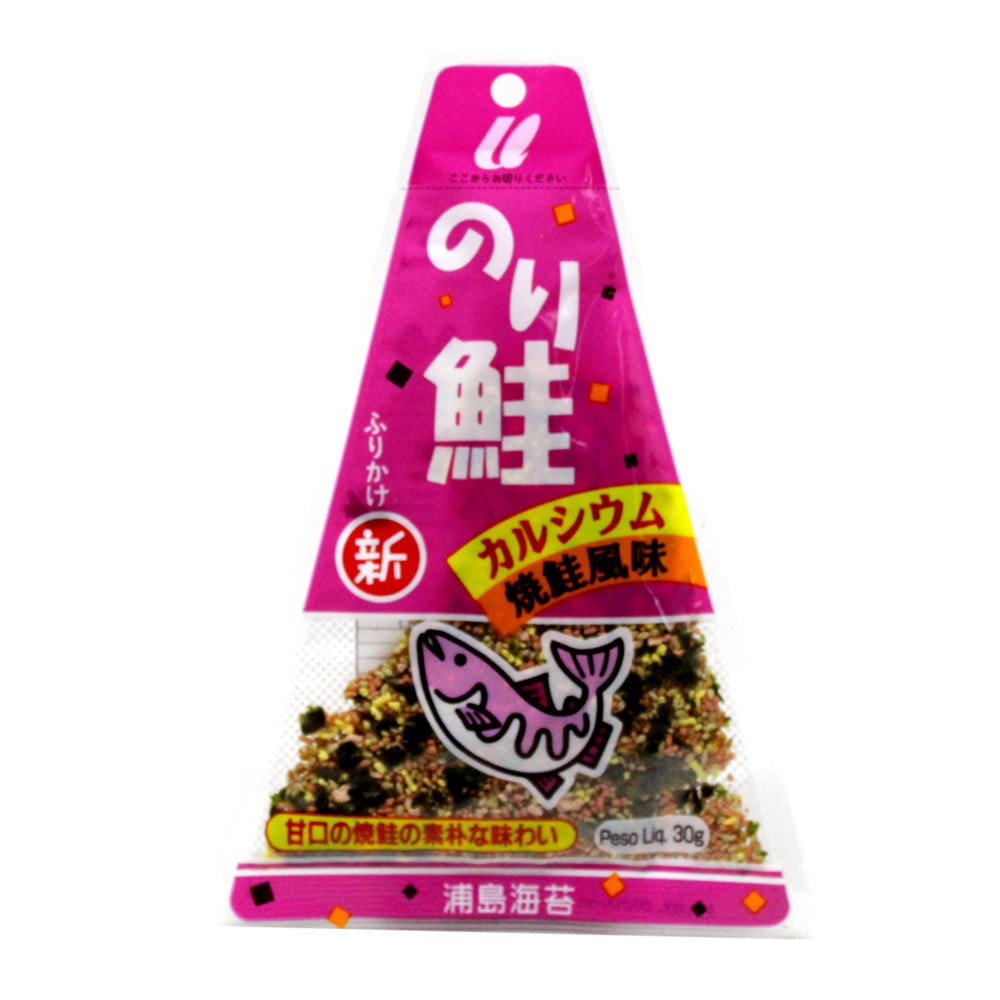 Tempero para Arroz Japonês Furikake Sabor Salmão e Alga Marinha - 30g