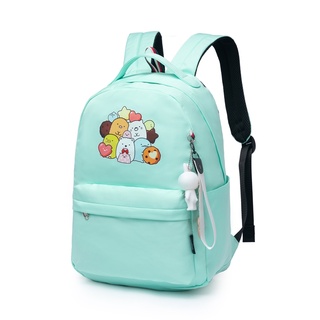 Mochila Feminina Escolar Universitária Chaveiro Juvenil Menina