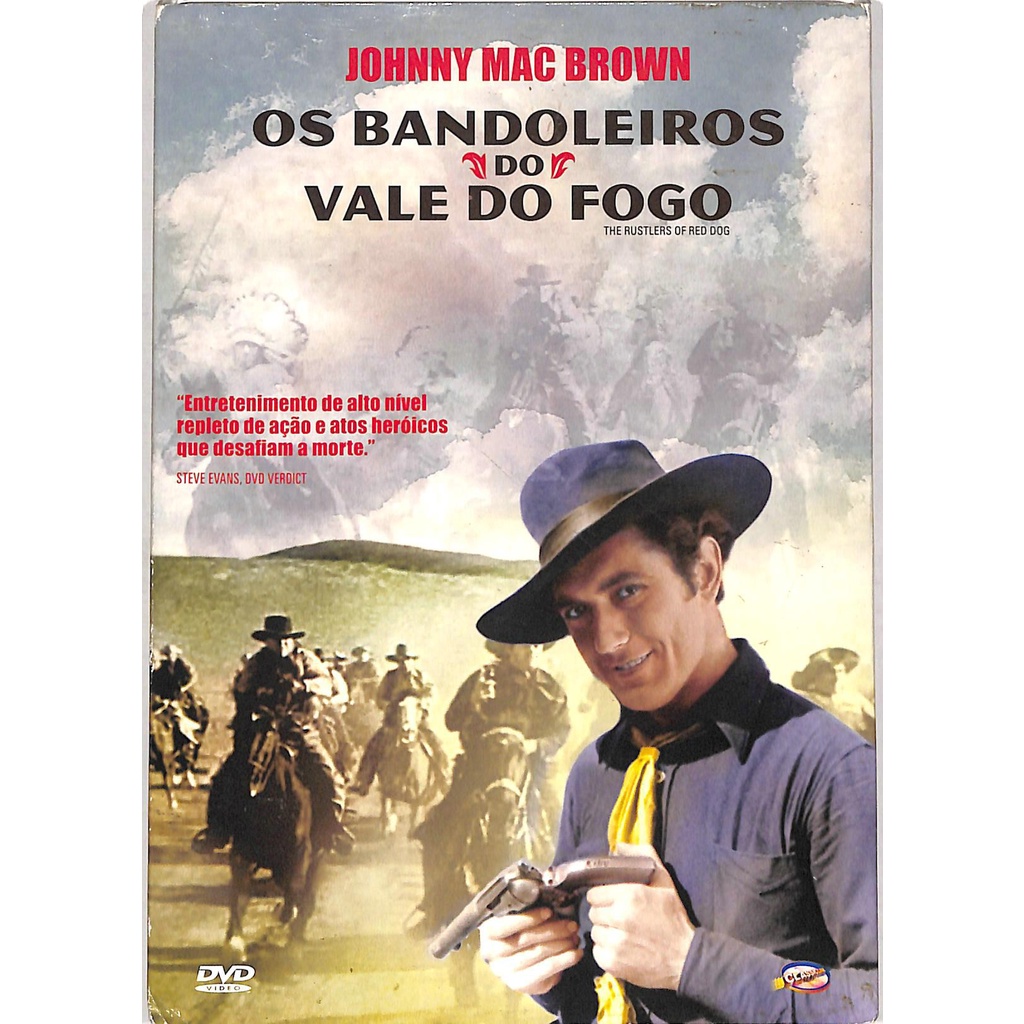 Os Bandoleiros Do Vale Do Fogo - Johnny Mac Brown - Dvd