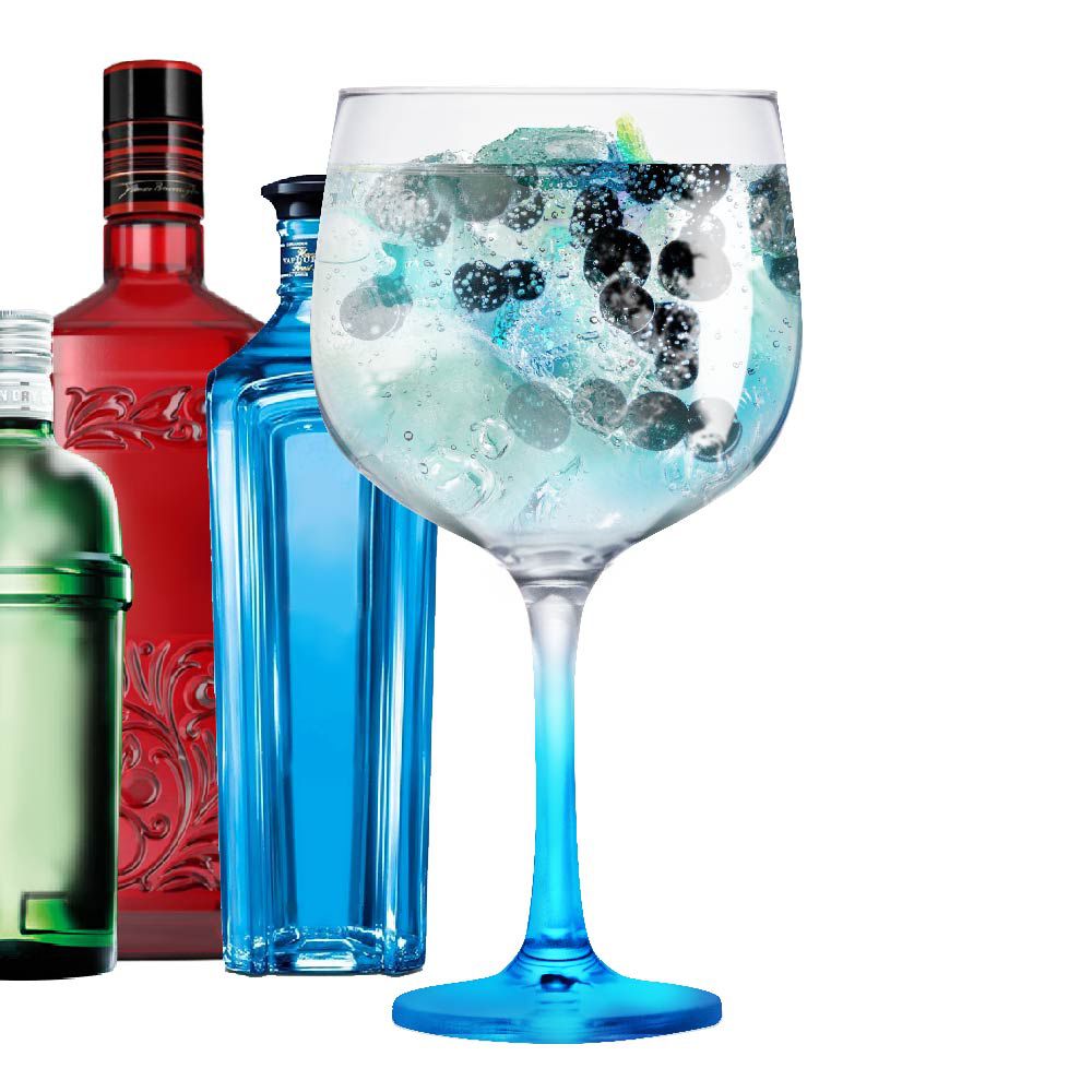 Taça Gin de Vidro 700ml Ideal p/ Bombay Tanqueray Beefeater - Home & Living