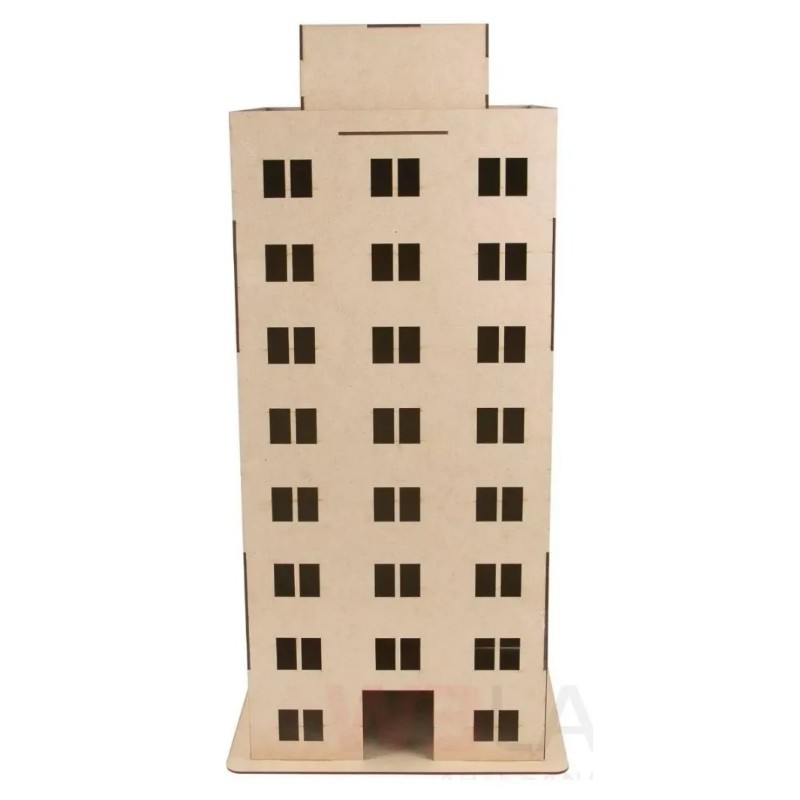 Prédio Miniatura Para Festas Itens De Montagem Para Maquetes