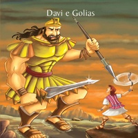 Livro Davi e Golias - Col. As Mais Famosas Histórias da Bíblia - infantojuvenil 2