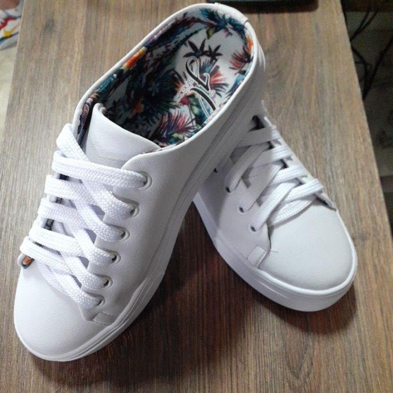 Tênis Feminino Branco Tênis Mule Tenis casual