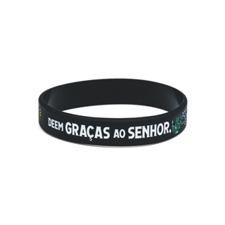 Pulseira de Silicone Salmos 136,1  Preto em Oferta na Shopee