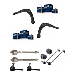 Par Balanças Bandejas Nakata Axial Terminal Peugeot 206/207