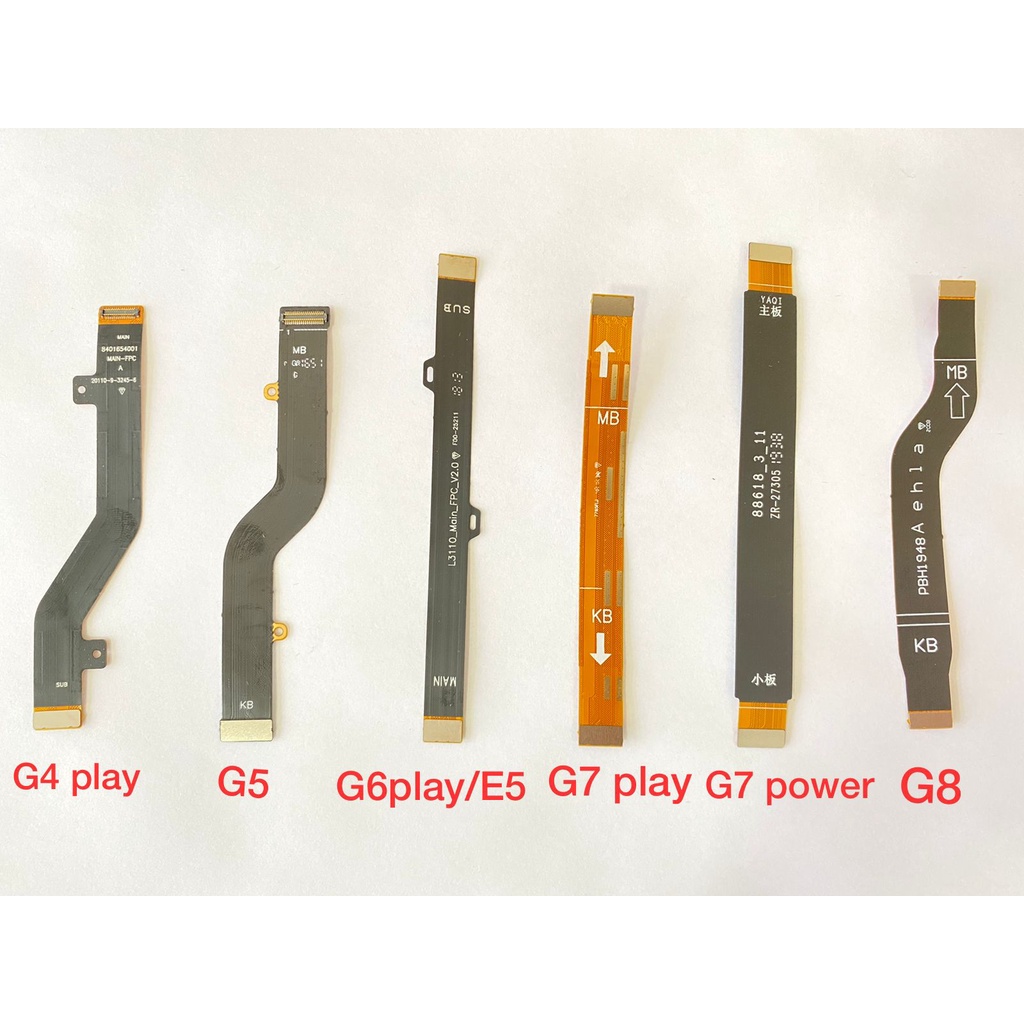 Cabo Flex Lcd Modelos Variados Motorola Moto (G4 Play, G5, G6 Play/E5, G7 Play, G7 Power, G8)