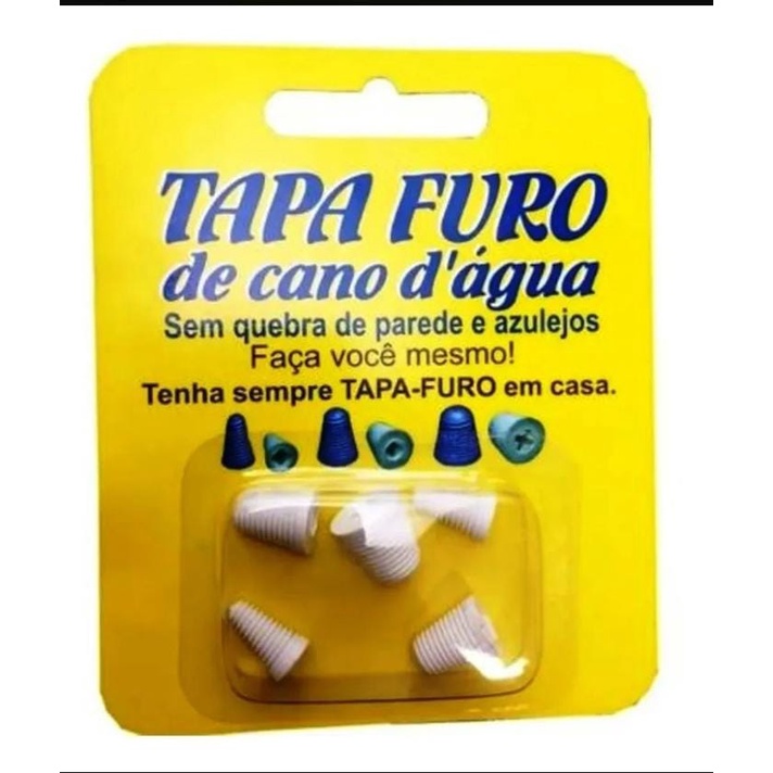 Tapa Furo Para  Cano Dágua  Fácil Instalação