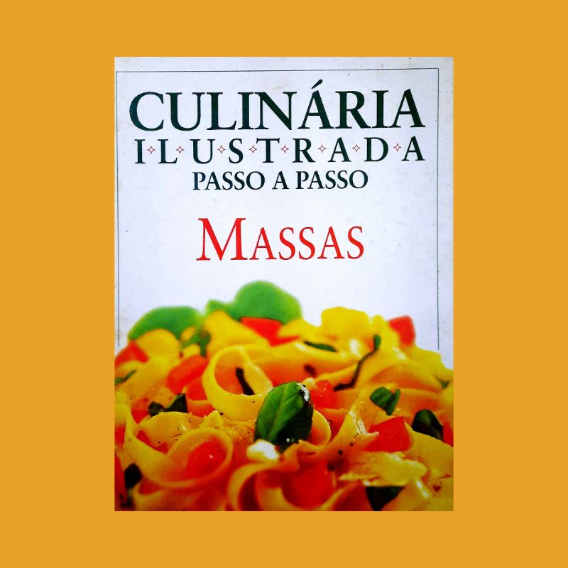 Culinária Ilustrada Passo A Passo: Massa | Shopee Brasil