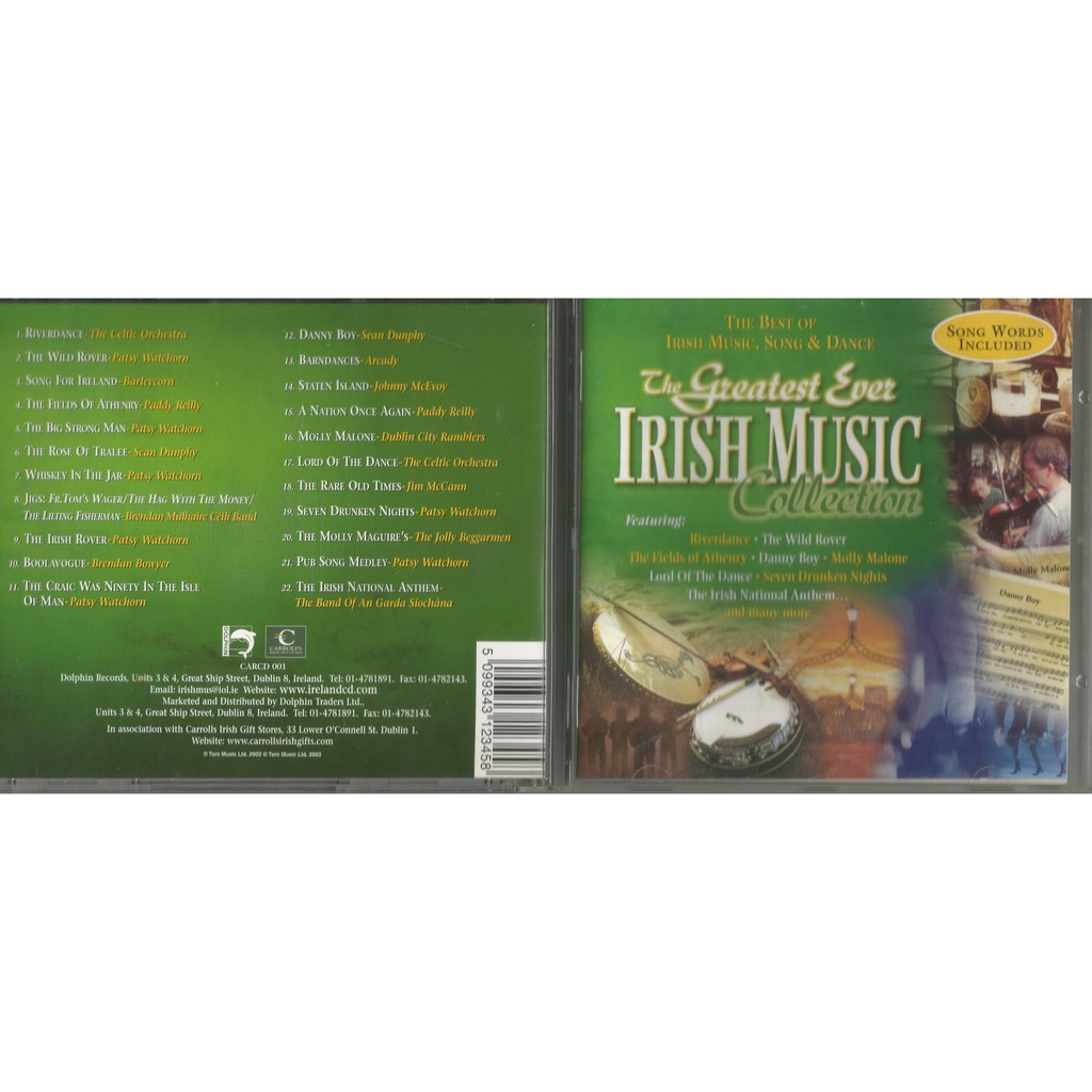 LOTE 2 CD GARTH BROOKS (In Pieces) EMI 1993 + The Greatest Ever Irish Music,  Importado da Irlanda 2003