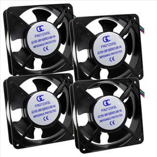 Micro Ventilador 120x120 Bivolt 110V/220V Micro Fan Cooler 120x120x38 (Kit C/ 4 Peças) em Oferta na Shopee