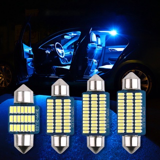 1X Luzes LED Brancas Para Carro Festoon 6000K C5W C10W 31mm 36mm 39mm 41mm