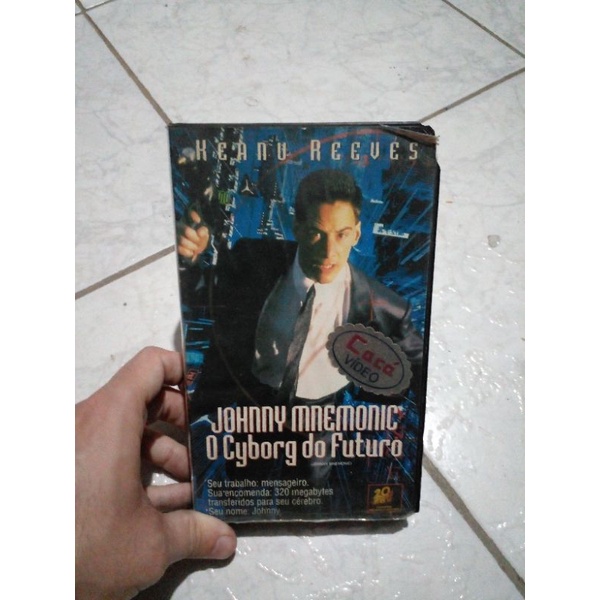 Vhs Johnny Mnemonic O Cyborg Do Futuro ( Legendado)