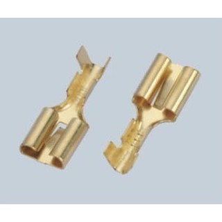 Terminal Faston Fêmea Curto 6,3mm Dj623